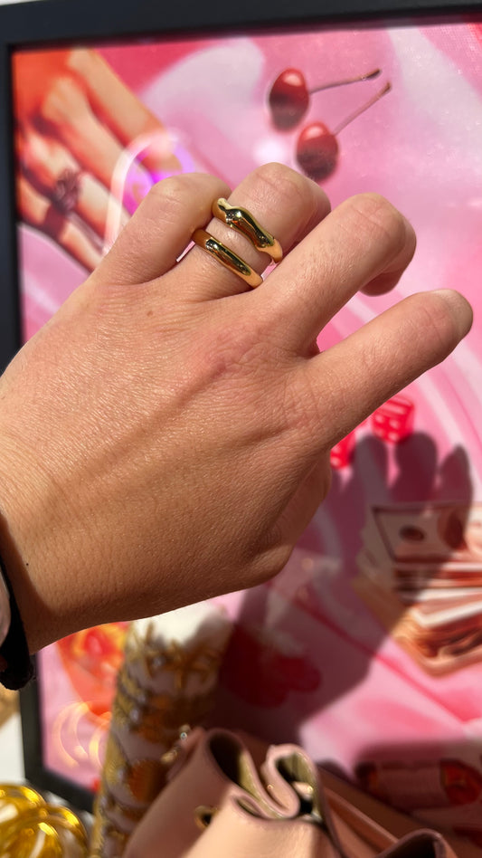 Anillo Doble grueso
