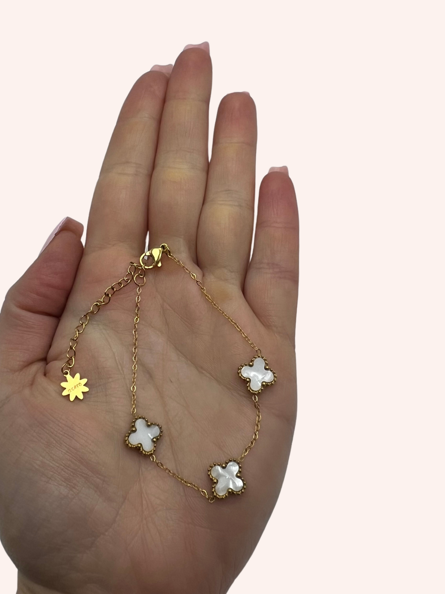 Pulsera estilo Van Cleef