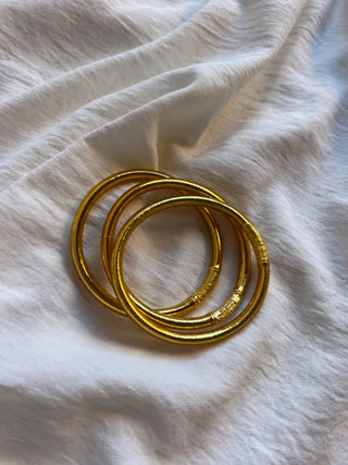 Pack 3 Pan de oro Dorado