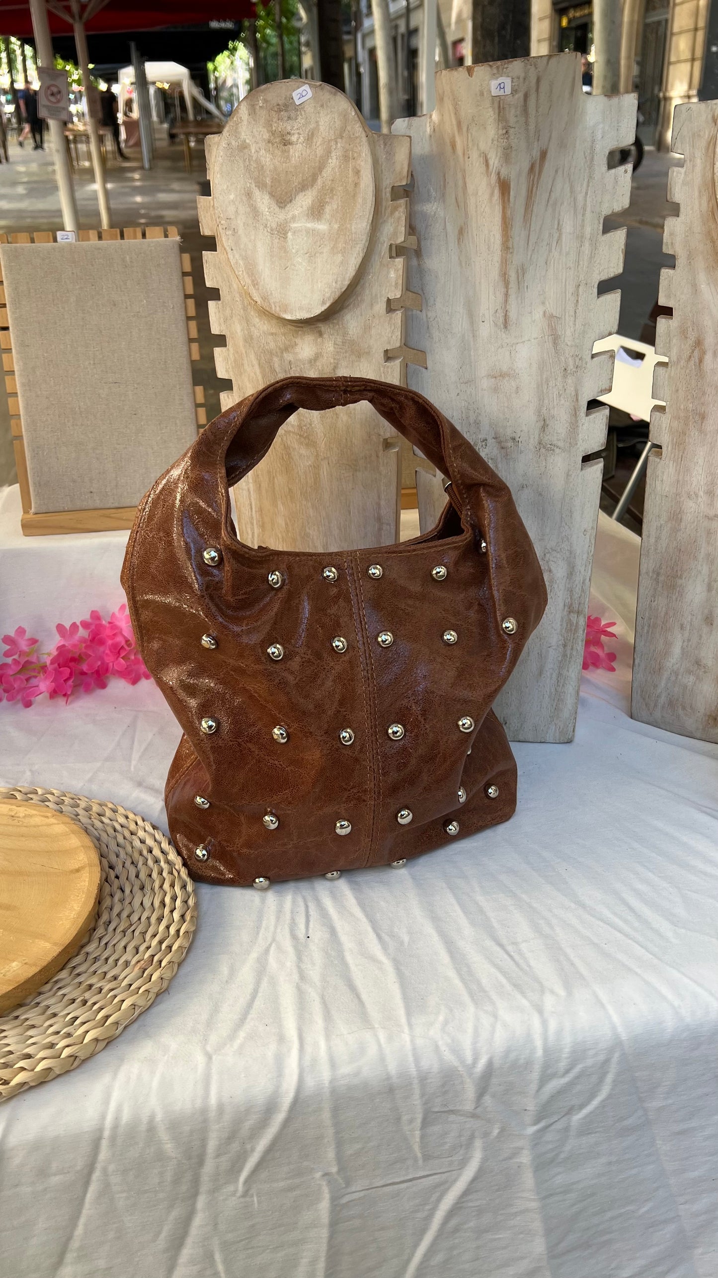 Bolso New York tachuelas